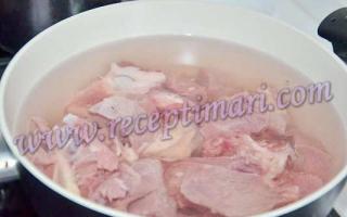 Рецепт соус из свинины с картошкой